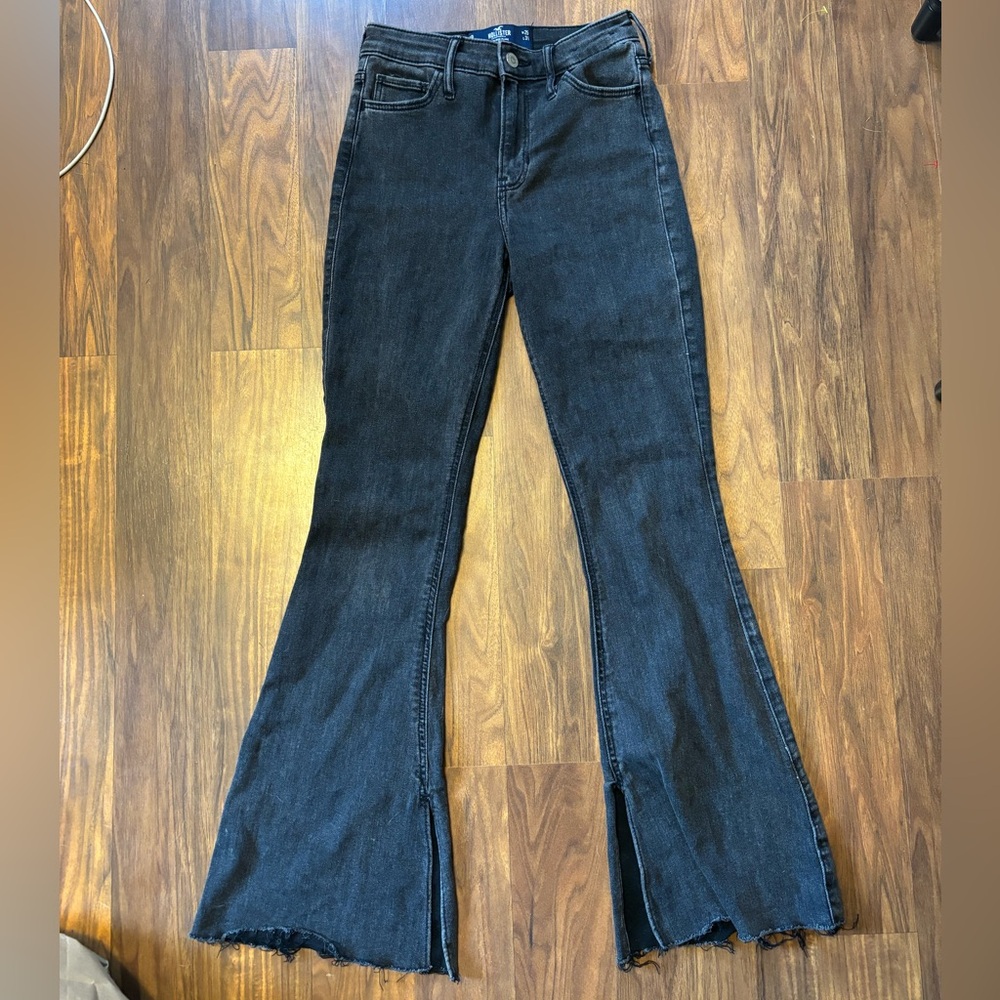 Flare Hollister Black Jeans (1r)